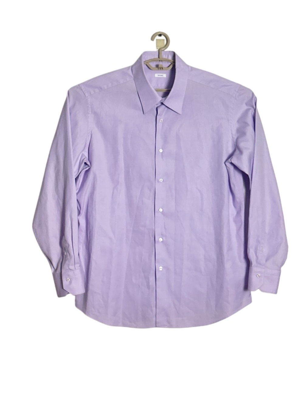 Caliban Long Sleeve Button Front Shirt Size 47/19